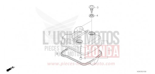 COUVERCLE DE CULASSE CBF125MM de 2021